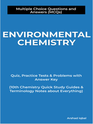 cover image of Environmental Chemistry Multiple Choice Questions and Answers (MCQs)